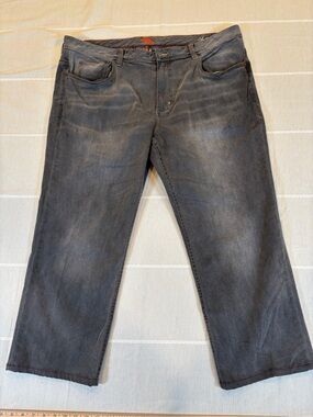 Tommy Bahama "Sand Drifter" Authentic Straight Jeans in Vintage Grey 42x25